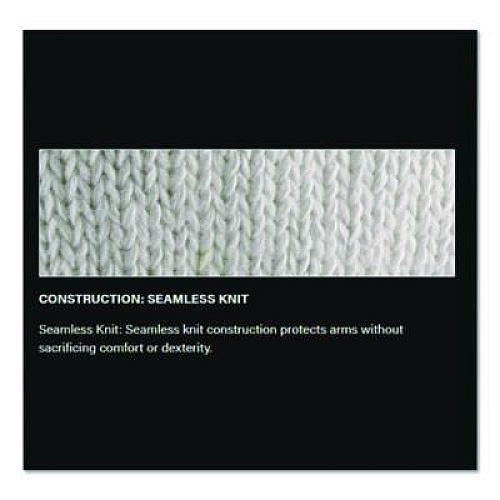 KutGard Knitted Kevlar Sleeve, 2-Ply, 18", Tan (10KS18)