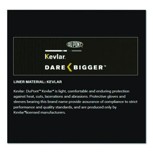 KutGard Knitted Kevlar Sleeve, 2-Ply, 18", Tan (10KS18)