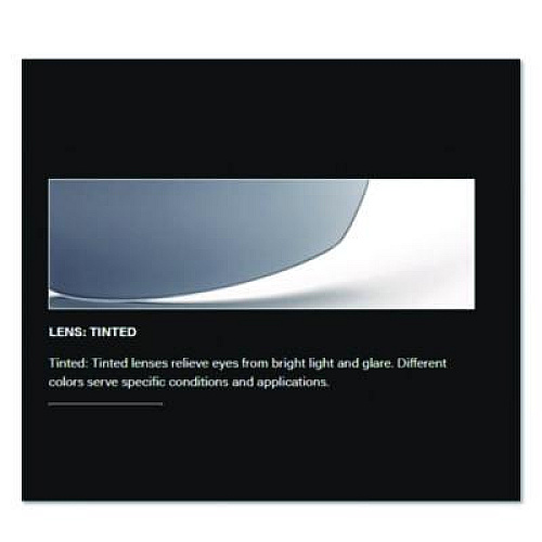 Bouton Anser Optical Safety Glasses, Black Half Frame, Gray Dual Lens (250AN10112)