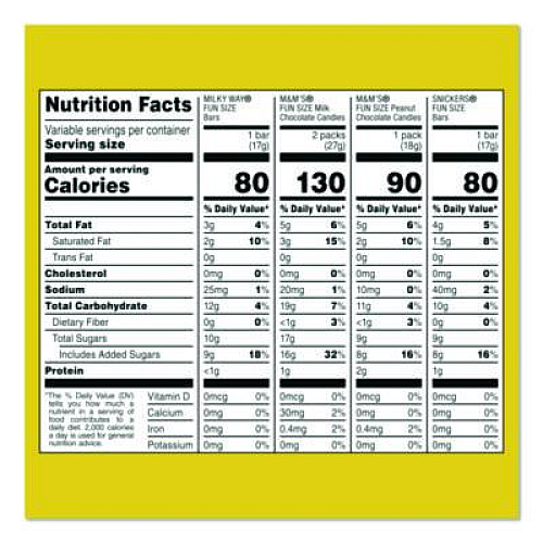 Snack Box Pros Chocolate Assortment, Assorted Fun and Snack Sizes, 3 Bags/Pack (60004179)