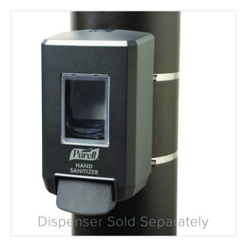 PURELL CS4 All-Weather Hand Sanitizer Dispensing System, 1,200 mL, 6.87 x 4.85 x 11.74, Graphite (552401)