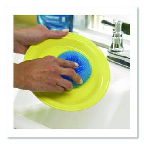 Dawn Poly Mesh Scrubbers, Blue, 3/Pack (437775)
