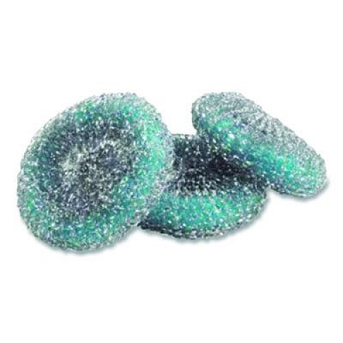 Dawn Ultra Steel Scrubbers, Gray/Silver, 3/Pack (437777)