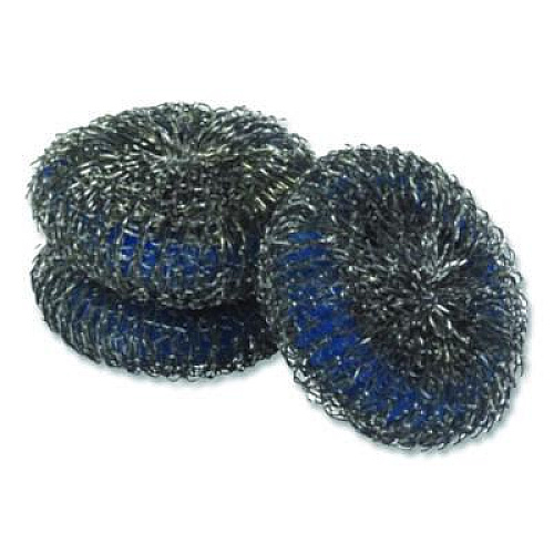 Dawn Ultra Steel Scrubbers, Gray/Silver, 3/Pack (437777)