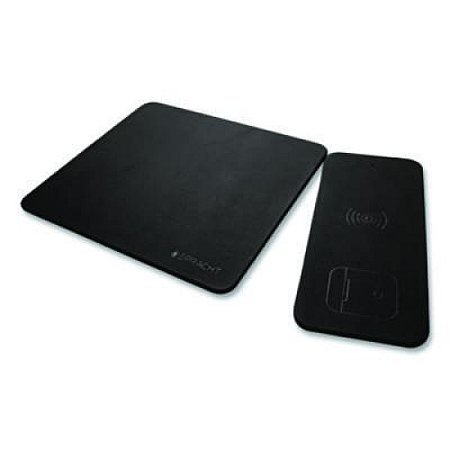 Spracht MagPad Charger and Mouse Pad, Black (MGPBK)