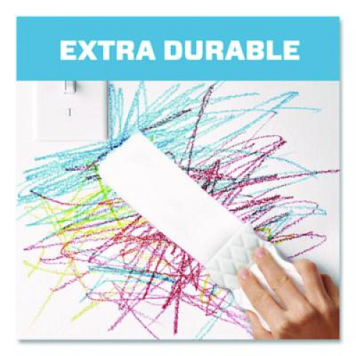 Mr. Clean Magic Eraser Extra Durable. 4.6 x 2.4, 0.7" Thick, White, 7/Pack (69522)