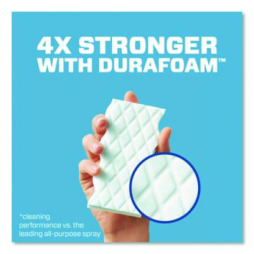 Mr. Clean Magic Eraser Extra Durable. 4.6 x 2.4, 0.7" Thick, White, 7/Pack (69522)