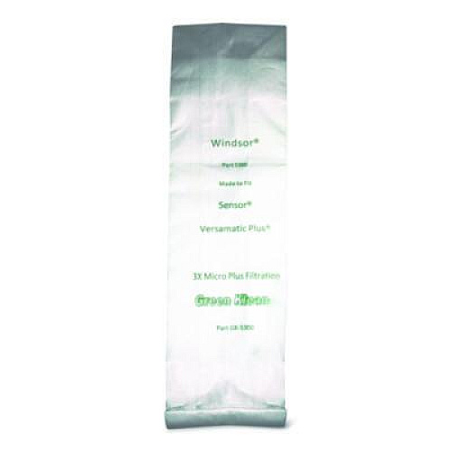 Green Klean Replacement Vacuum Bags, Fits AllStar/Century/Karcher/ProChem/Sebo/Versamatic Plus/Windsor Sensor, 10/Pack (5300P)