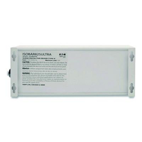 Tripp Lite by Eaton Isobar Premium Surge Suppressor, 8 AC Outlets, 25 ft Cord, 3,840 J, Light Gray (ISOBAR825ULT)