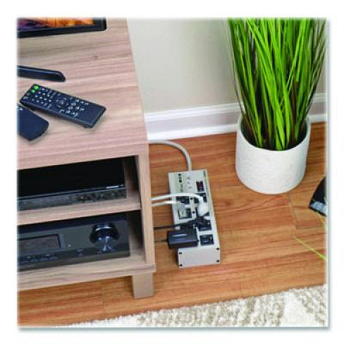 Tripp Lite by Eaton Isobar Premium Surge Suppressor, 8 AC Outlets, 25 ft Cord, 3,840 J, Light Gray (ISOBAR825ULT)