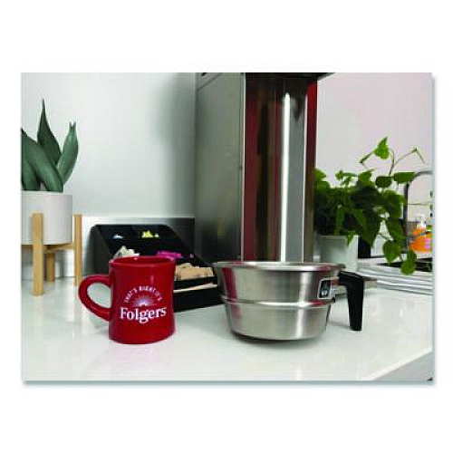 Folgers Classic Roast Ground Coffee Fraction Pack, 0.9 oz Fractional Pack, 36/Carton (06125)