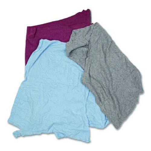 Monarch Brands Reclaimed Color T-Shirt Rags, Assorted, 125/Box (R020C45A25)