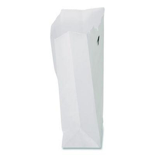 Ross & Wallace Paper Products Grocery Paper Bags, 1# Size, 30# Basis Weight, 3.5" x 2.25" x 6.63", White, 500/Bundle (GWHT1500)