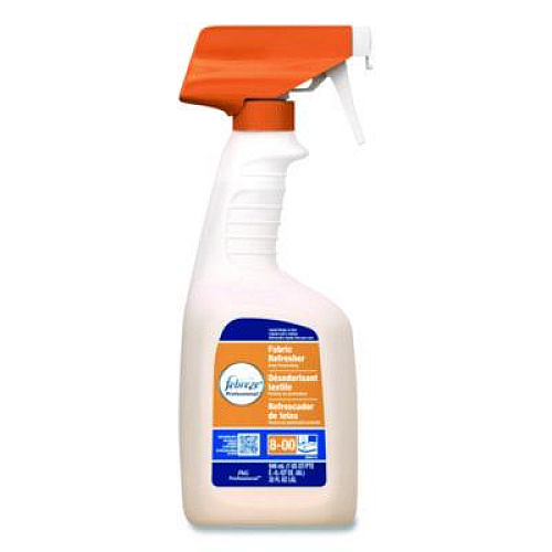 Febreze Fabric Refresher Spray, Fresh Clean Scent, (8) 32 oz Bottles and (2) Trigger Sprayers/Carton (03259CT)