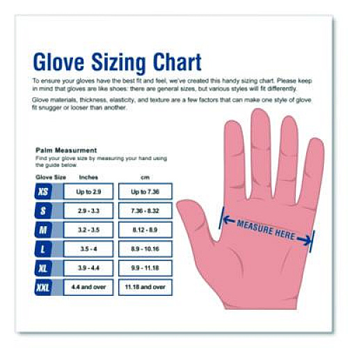 AMMEX Professional Vinyl Exam Gloves, Powder-Free, Large, Clear, 100/Box (VPF66100)