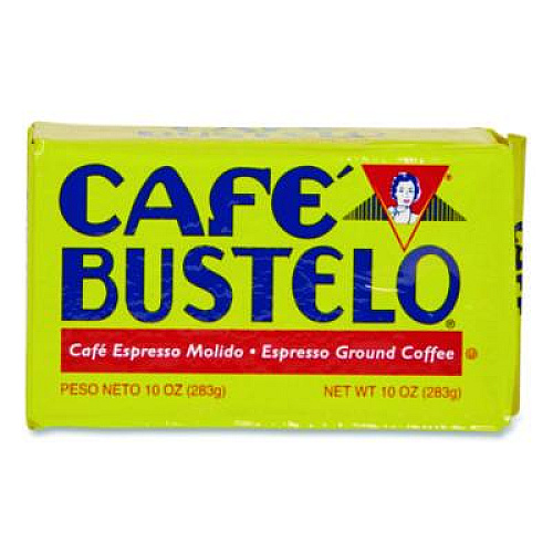 Caf Bustelo Coffee Brick, Espresso, 10 oz Brick Pack, 24/Carton (01720CT)