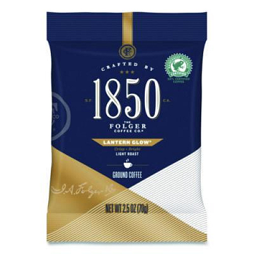 1850 Lantern Glow Coffee Fraction Packs, 2.5 oz Pack, 24 Packs/Carton (21510)