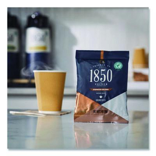 1850 Pioneer Blend Coffee Fraction Packs, 2.5 oz Pack, 24 Packs/Carton (21511)