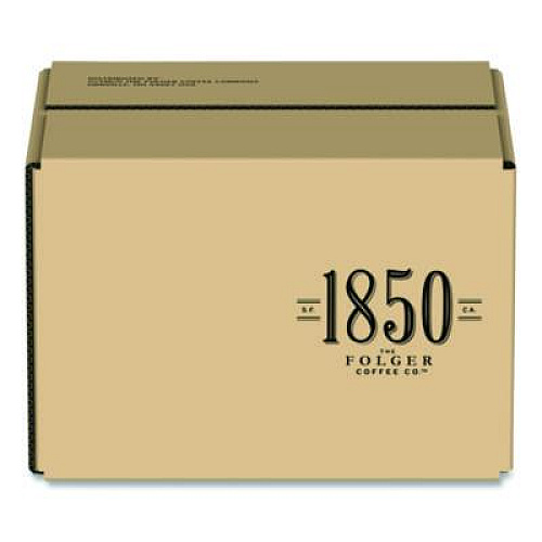 1850 Pioneer Blend Decaf Ground Coffee, 2.5 oz Fraction Pack, 24 Packs/Carton (21513)