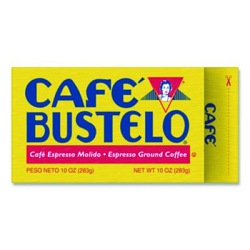 Caf Bustelo Coffee Brick, Espresso, 10 oz Brick Pack (01720)
