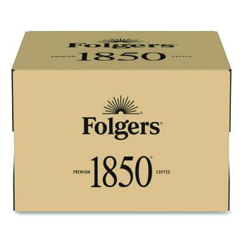 1850 Trailblazer Roast Ground Coffee, 12 oz Canister, 6/Carton (62881)