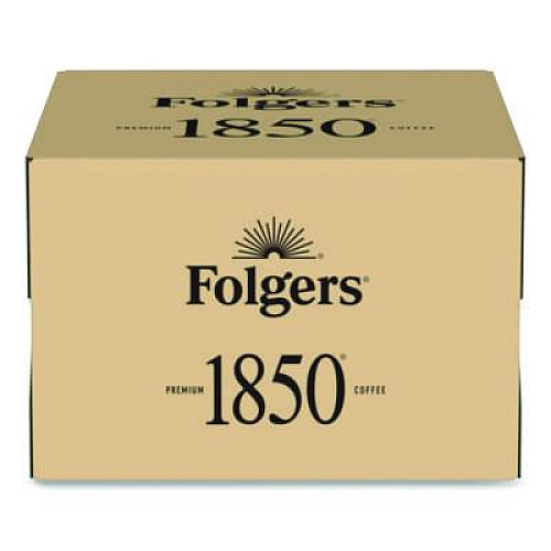1850 Expedition Blend Roast Ground Coffee, 12 oz Canister, 6/Carton (93312)