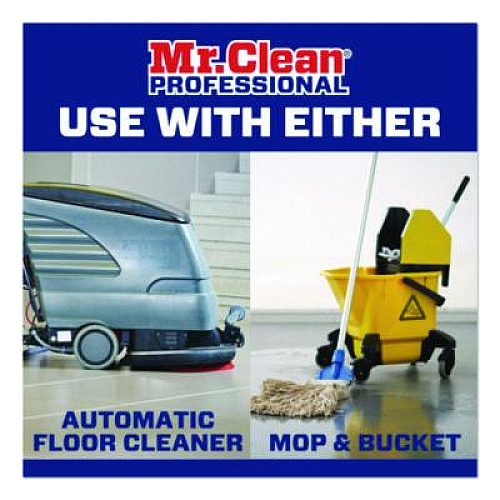 Mr. Clean Finished Floor Cleaner, Lemon Scent, 1 gal Bottle (02621EA)