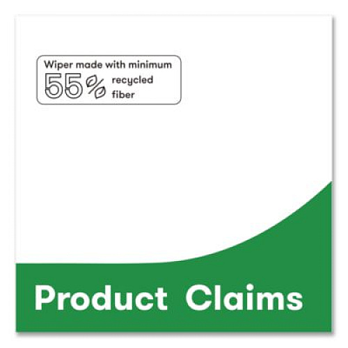 Cascades PRO Tuff-Job S400 DRC Wipers, Medium, 12 x 13, White, 60/Pack, 18 Pack/Carton (W420)