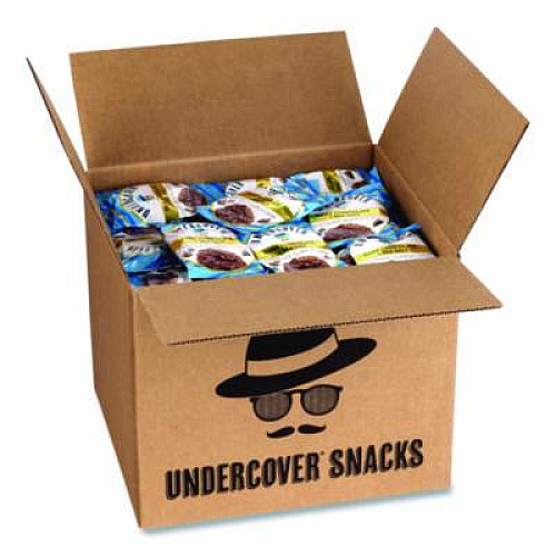 UNDERCOVER Snacks Dark Chocolate and Sea Salt Mini Quinoa Crisps, 0.25 oz Bag, 125/Carton (30700382)
