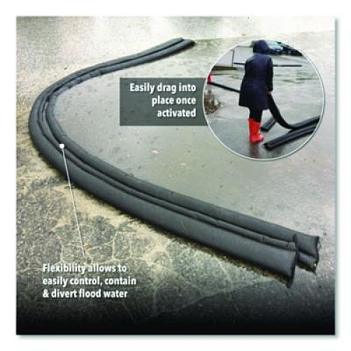 Quick Dam Flood Barriers, 6" x 10 ft x 3.5" (QD6101)