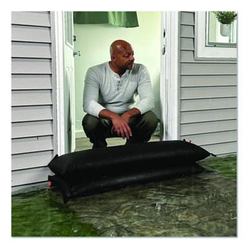 Quick Dam Outdoor Grab and Go Bucket Kit, (1) Bucket, (5) Jumbo Flood Bags (QDGG12485)