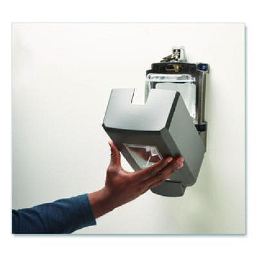 PURELL CS4 All-Weather Hand Sanitizer Dispensing System, 1,200 mL, 6.87 x 4.85 x 11.74, Graphite (552401)