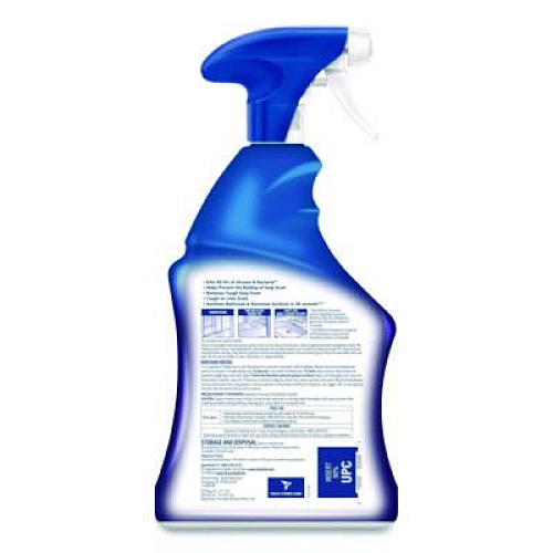 LYSOL Brand Disinfectant Power Bathroom Foamer, Liquid, Atlantic Fresh, 32 oz Spray Bottle (02699)