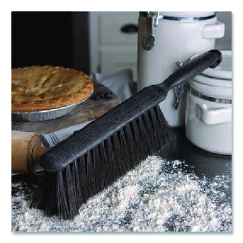 Carlisle Counter/Radiator Brush, Black Horsehair Blend Bristles, 8" Brush, 5" Black Handle (3622503)