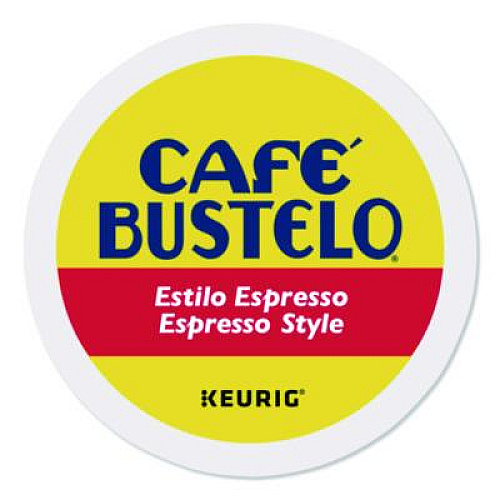 Caf Bustelo Espresso Style K-Cups, 24/Box (6106)