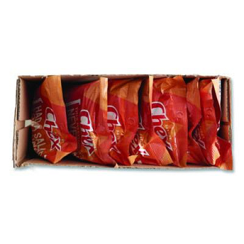 Chex Mix Snacks, Cheddar, 4.5 oz Bag, 8/Carton (SN21553)