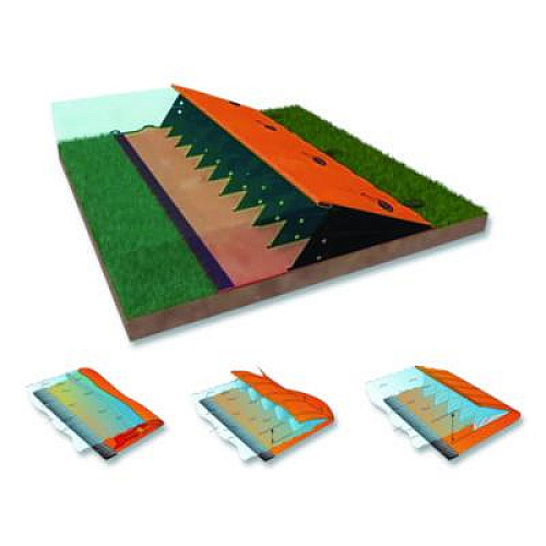 Quick Dam Water Force, 104" x 50 ft x 26" (QDWGWL2650)
