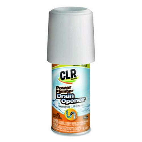 CLR Power Plumber Drain Opener, 4.5 oz Aerosol Spray, 6/Carton (PP6)