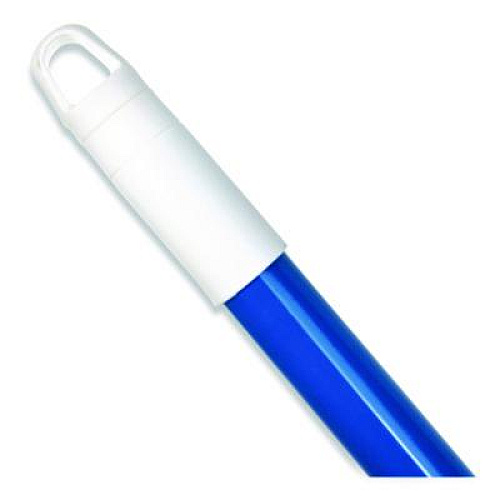 Carlisle Plastic Coated Metal Handle, 0.85" dia x 48", Blue, 12/Carton (362019414)