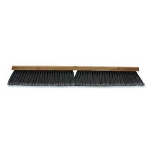 Carlisle Flagged Floor Sweep, 3" Gray Flagged Filament Bristles, 24" Brush, 12/Carton (3621952423)