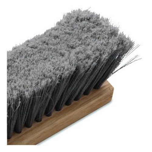 Carlisle Flagged Floor Sweep, 3" Gray Flagged Filament Bristles, 24" Brush, 12/Carton (3621952423)