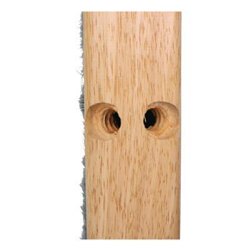 Carlisle Flagged Floor Sweep, 3" Gray Flagged Filament Bristles, 24" Brush, 12/Carton (3621952423)
