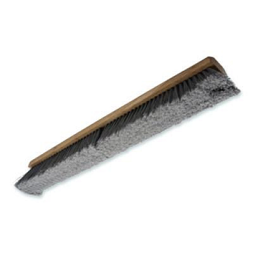 Carlisle Flagged Floor Sweep, 3" Gray Flagged Filament Bristles, 24" Brush, 12/Carton (3621952423)