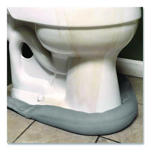 Quick Dam Water Dams, 2.5" x 10 ft x 2.5", Gray, 12/Box (WUB21012G)