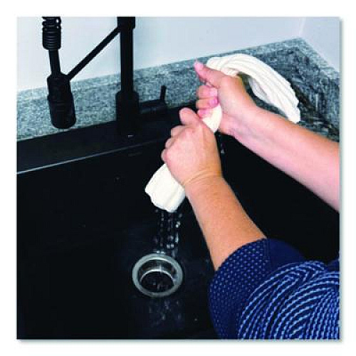 Quick Dam Mighty Mat Heavy Absorbent Pads, Stay Put Backing, 18 gal, 16 x 18, 100/Box (PUCH100SP)