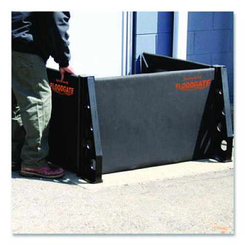 Quick Dam Flood Gate 3-Way Stanchion Set, 11" x 36" x 7" (QDFGST3WC)
