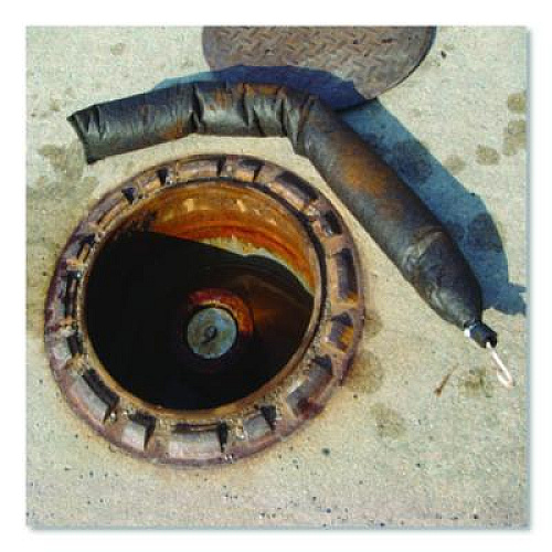 Quick Dam Containment Well Sock, 0.8 gal, 3" x 2 ft, 10/Box (SCW3210)
