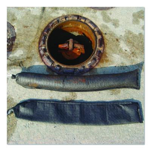 Quick Dam Containment Well Sock, 0.8 gal, 3" x 2 ft, 10/Box (SCW3210)
