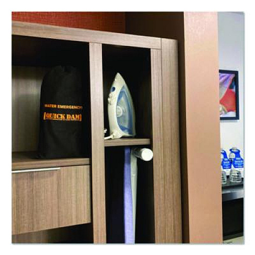 Quick Dam In-Room Leak Kit, (1) Drip Mat, (1) 8 ft Water Dam (WUIRLK)