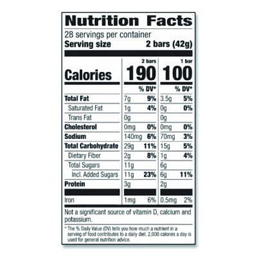 Nature Valley Granola Bars, Crunchy Oats and Honey, 1.5 oz Pouch, 28/Box (GEM2382)